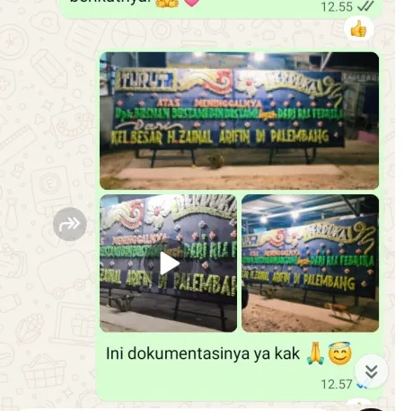 Pengiriman Papan Bunga Duka Banyumudal Moga